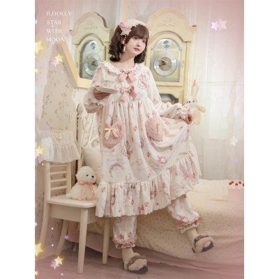 B.Dolly Star With Moon Pajama Set(Pre-Order/Full Payment Without Shipping)